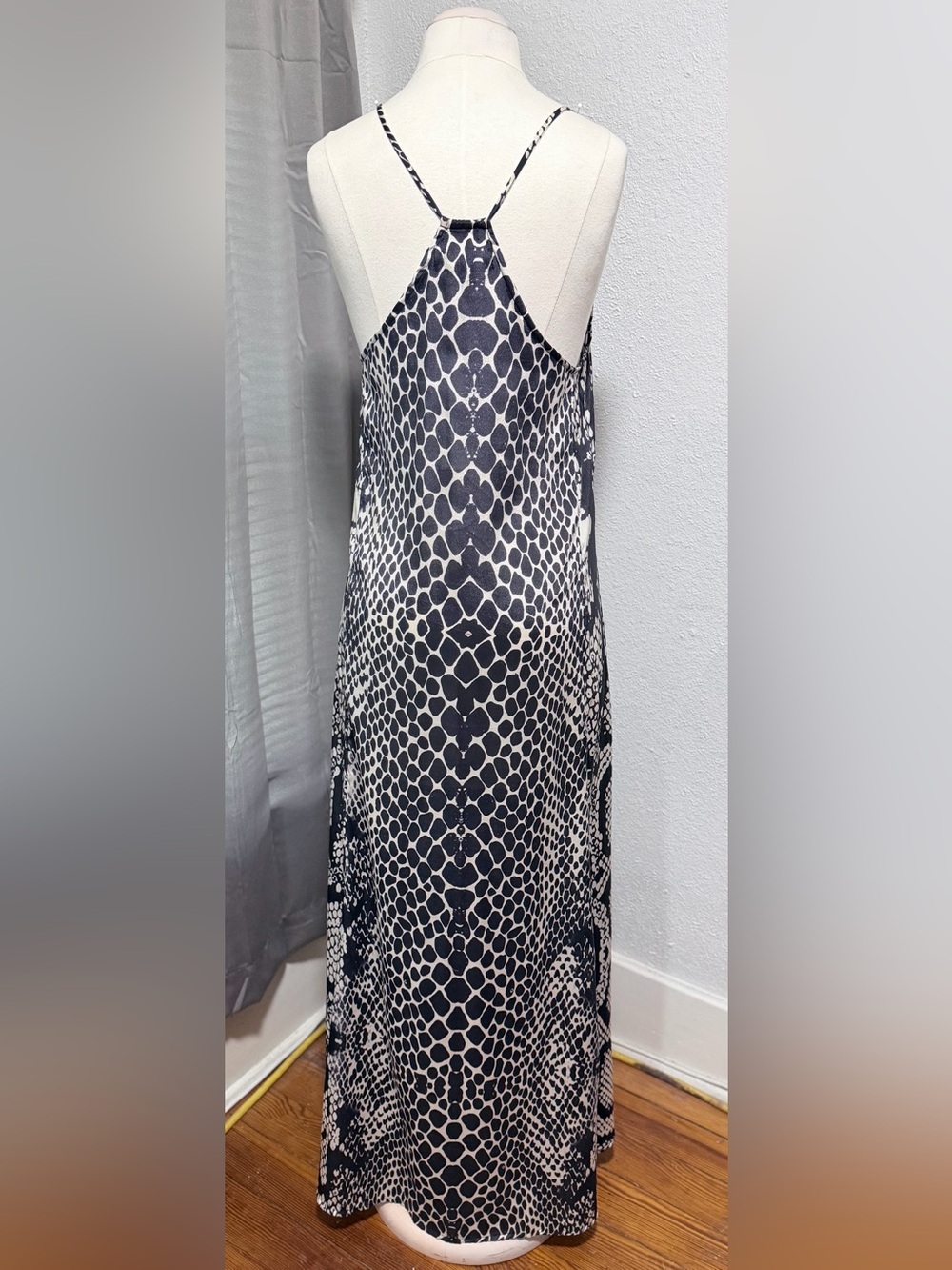 NWOT | True Colours by La Moda | Snake Print Maxi Slip Dress | One Size - Picture 3 of 3